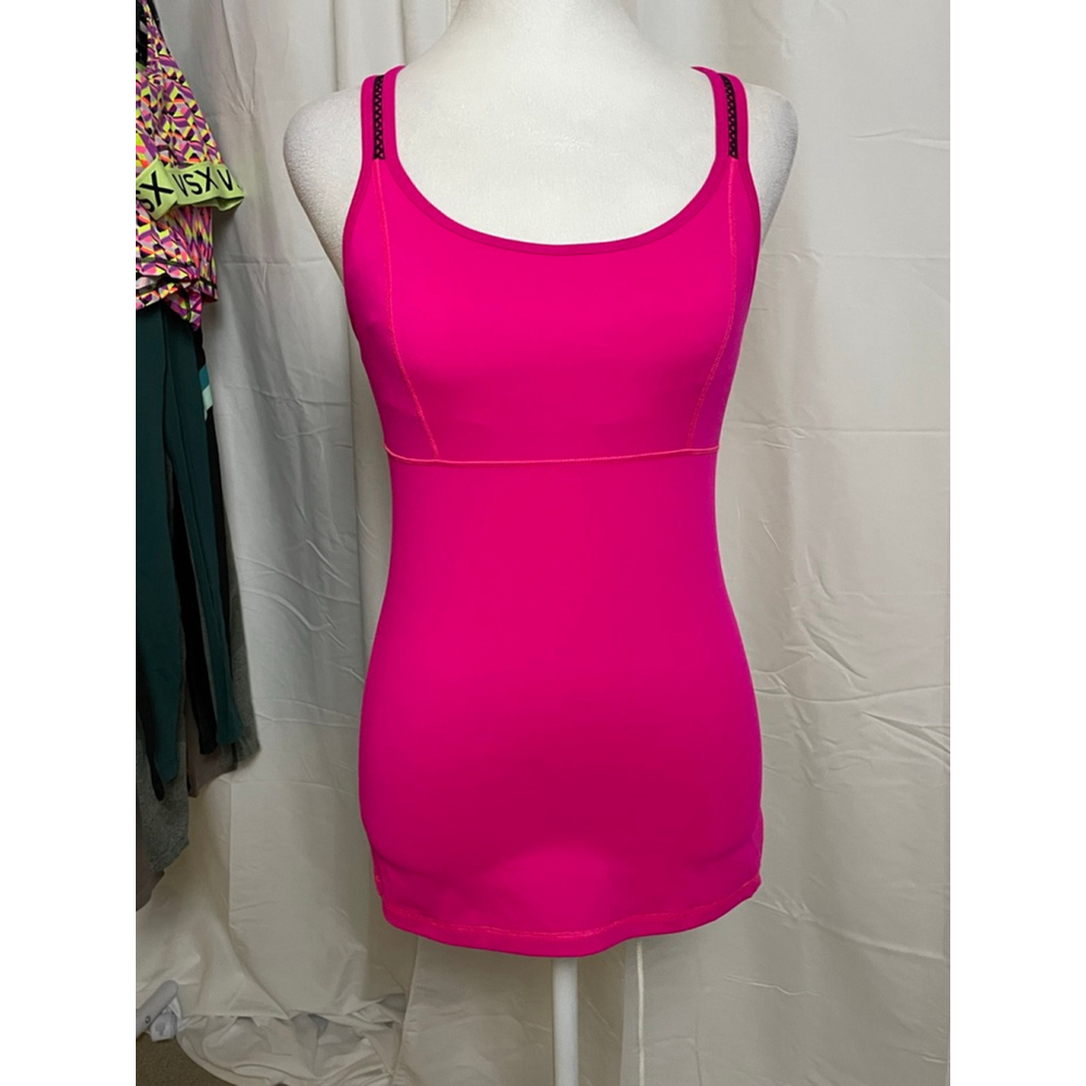 Women's Victoria's Secret Pink & Black Tank Top S